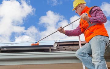 Bornais soft wash roof cleaning